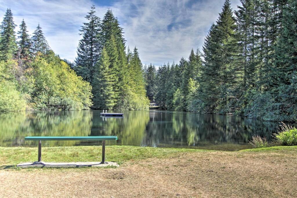 New Modern Cabin! 5Mi To Mt Rainier National Park! Hot Tub & Wifi Ашфорд Екстер'єр фото